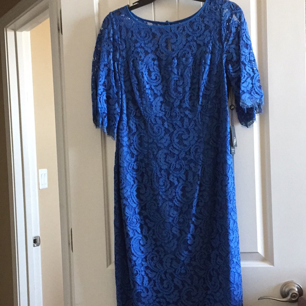 Adriana Papell Lace Dress